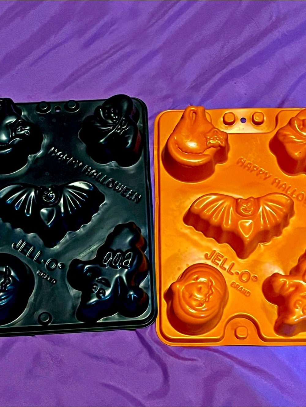 Vintage 1990s Jell-O  Brand Mold Trays Set Of 2